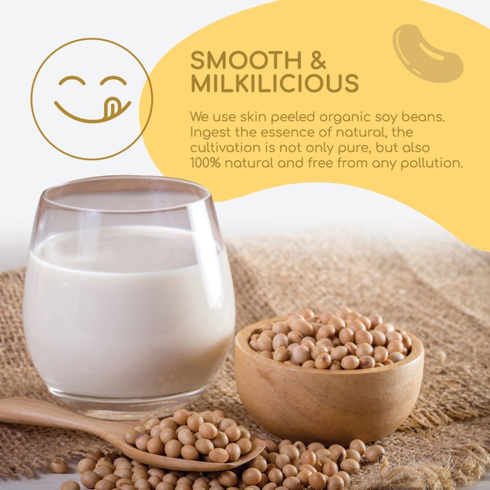 Bentong Ginger Soy Milk (No Sugar) 有機文冬姜豆奶 (無糖) SHEN LOON SHE 神農氏